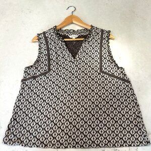 Lucky Brand sleeveless top Blouse 2025